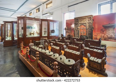 JAKARTA, INDONESIA - OCTOBER 19, 2014: The National Museum Of Indonesia Interior.