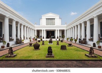 JAKARTA, INDONESIA - OCTOBER 19, 2014: The National Museum Of Indonesia.