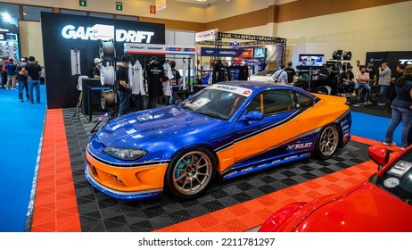 Jakarta Indonesia October 2 2022 Nissan Silvia S15 With Livery Inspired By The Fast And The Furious Tokyo Drift In Car Modification Show