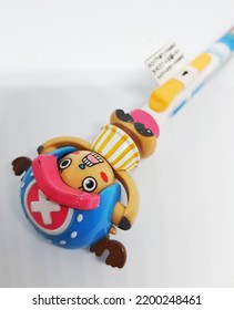 Jakarta, Indonesia In September 2022. A Pen From One Piece Character Named Tony Tony Chopper, Also Known As 