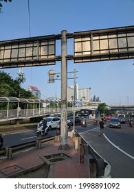 Jakarta Indonesia, Tuesday 29 June 2021, The Atmosphere Of The Highway In Grogol, West Jakarta