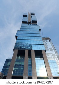 Jakarta,indonesia-august 21 2022: Building Of UOB Plaza Thamrin Jakarta. 