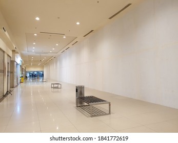 Jakarta,Indonesia,oct 27 2020; lonely atmosphere in the mall during the pandemic. Mall of Indonesia Kelapa Gading north of Jakarta. soft focus