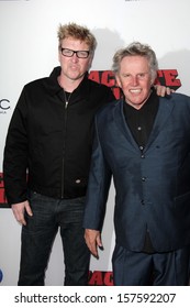 Jake Busey And Gary Busey At The 