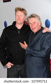 Jake Busey And Gary Busey At The 