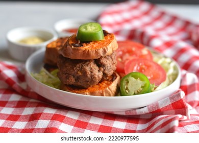 Jalapeno Burger With Tomato Meal Prep