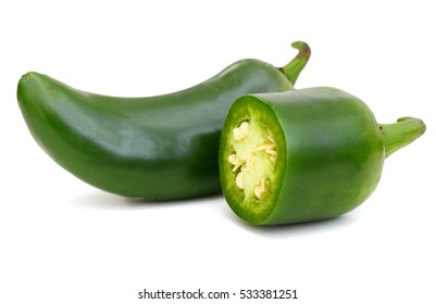 Jalapeno And Half Isolated White