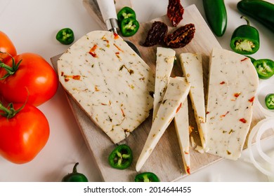 Jalapeno Tomato Sliced Cheddar Cheese 