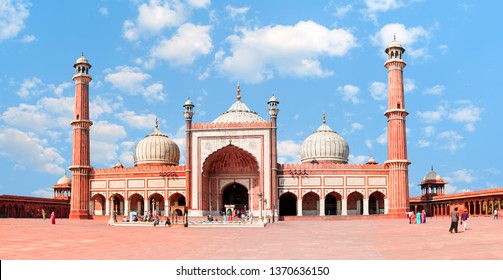 Jama Masjid, Old town of Delhi, India 