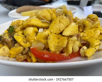 Jamaican ackee and salt fish