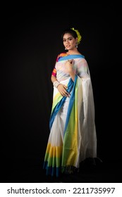 Jamdani Saree Fashion Model Photoshoot