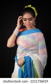 Jamdani Saree Fashion Model Photoshoot