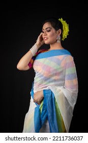 Jamdani Saree Fashion Model Photoshoot