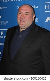 James Gandolfini At The Cinema For Peace Fundraiser For Haiti, Montage, Beverly Hills, CA 01-14-12