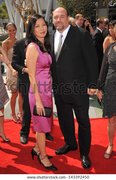 James Gandolfini Wife Deborah Lin Creative Stock Photo Edit Now 143392450