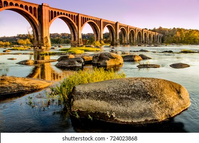 James River Bridge In Richmond, VA