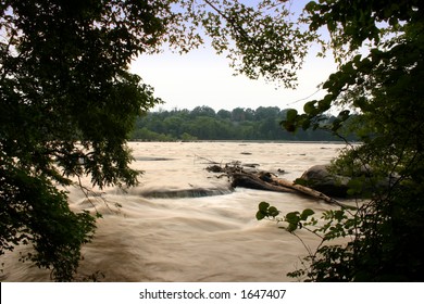 James River Rapids Stock Photo (Edit Now) 1647407