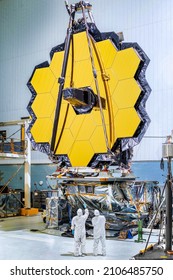 The James Webb Telescope. Space Observatory for the Study of the Universe and  exploration of deep space. Elements of this image furnished by NASA
