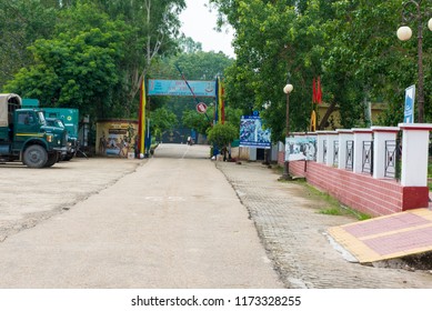 Jammu / India 22 July 2018 Suchetgarh Sialkot Border Post Between India And Pakistan At Jammu And Kashmir India 