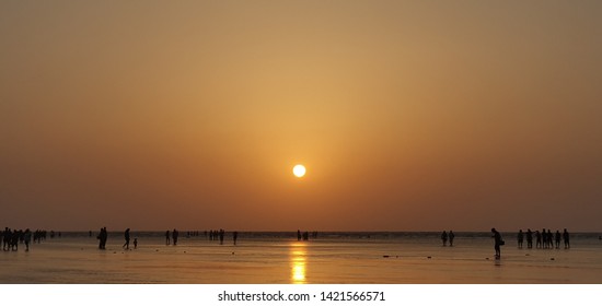 Jampore Beach, Daman, Gujarat, India