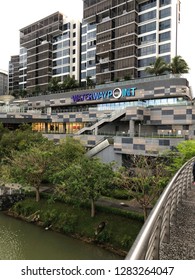 Jan 13/2019 Late Afternoon At Waterway Point, Punggol, Singapore