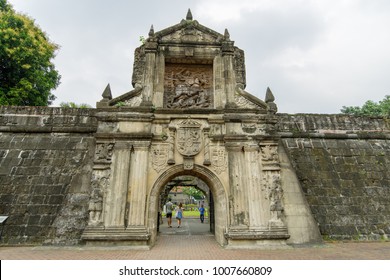 Jan 212018 Front Fort Santiago Gate Stock Photo 1007660809 | Shutterstock