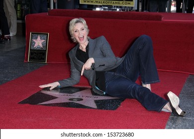 Jane Lynch At The Jane Lynch Star On The Hollywood Walk Of Fame Ceremony, Hollywood, CA 09-04-13