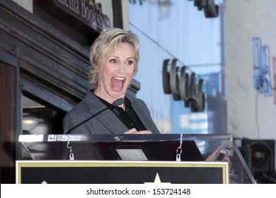 Jane Lynch At The Jane Lynch Star On The Hollywood Walk Of Fame Ceremony, Hollywood, CA 09-04-13