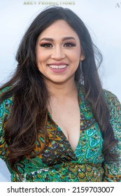 Janet Lopez Attends The Launch Of The Justice ForOM Summit Series And Ecovvear Fashion Show At Marwah Estate, Malibu, CA On May 21, 2022