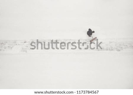 Image, Stock Photo PANCAKE SLIDE Joy