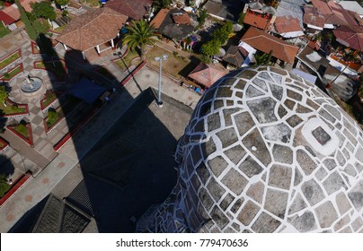 Janitzio, Mexico-December 5, 2017: José María Morelos Statue