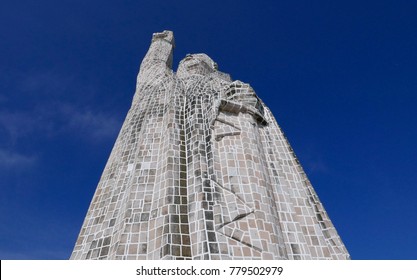 Janitzio, Mexico-December 5, 2017: José María Morelos Statue