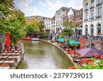 Jans Jansbrug, Old city of Utrecht, Netherlands 