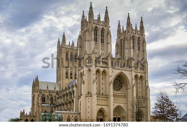 January 13, 2007: National Cathedral or Cathedral of\
Saint Peter and Saint Paul in Washington in the District of\
Columbia, USA