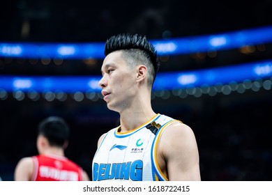 January 17, 2020 - Beijing, China: Jeremy Lin During A CBA Game Between Beijing Shougang Ducks And Shenzhen Aviators.