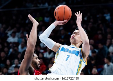 January 17, 2020 - Beijing, China: Jeremy Lin During A CBA Game Between Beijing Shougang Ducks And Shenzhen Aviators.