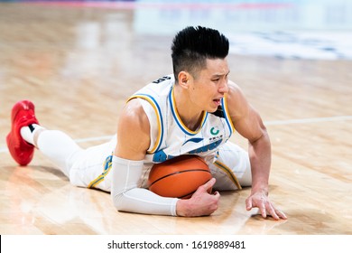 January 19, 2020 - Beijing, China: Jeremy Lin During A CBA Game Between Beijing Shougang Ducks And Jiangsu Suzhou Kendiya.