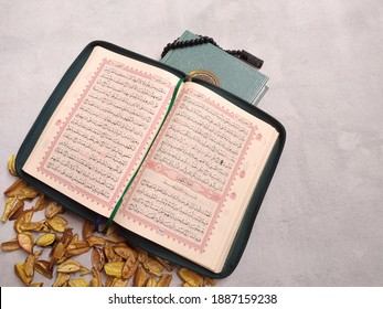 January 2021, Cikarang Indonesia. Al-Quran For The Background Of Eid Or Eid Al-Adha, Al Kahf