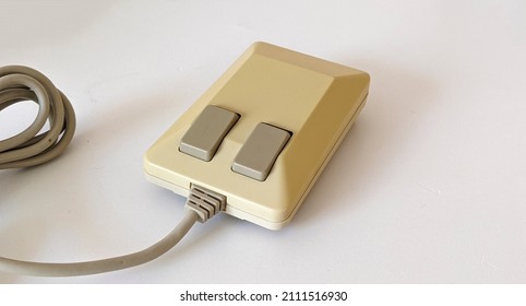 January 2022, UK. Product Photography Of Commodore Amiga Tank Mouse A 01057739
