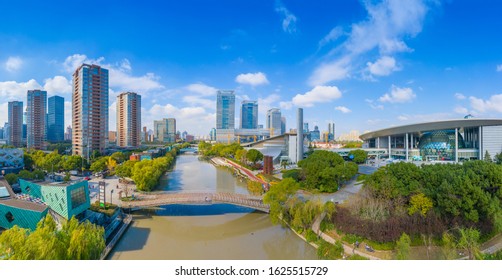 January 22, 2020:Aerial Photos Of Shanghai Science And Technology Museum, China