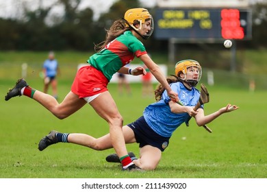 January 22nd, 2022, Mallow, Ireland - Munster Camogie Senior Club final: Drom and Inch 1:7 (10) - Scarriff Ogonnelloe 1:8 (11).