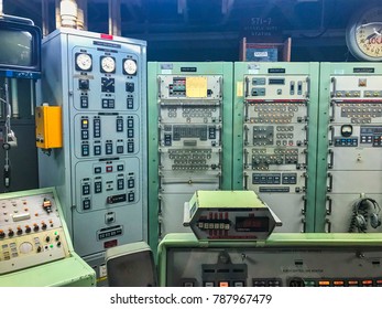 January 4, 2018: Titan Missile Museum In Green Valley, AZ.  Control Room And Computers