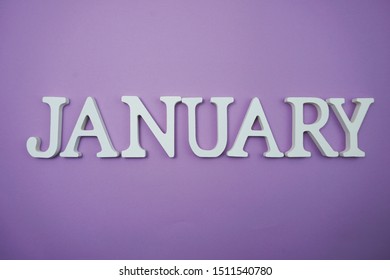 January Alphabet Letter Space Copy On Stock Photo 1511540780 | Shutterstock