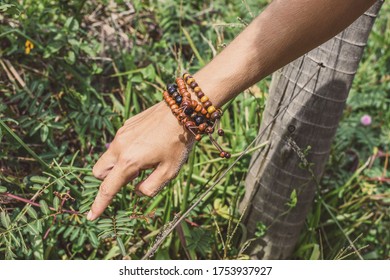 Japamala Bracelets In A White Hand