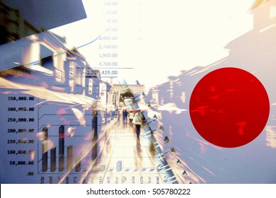 Japan Business Economy Concept Background 