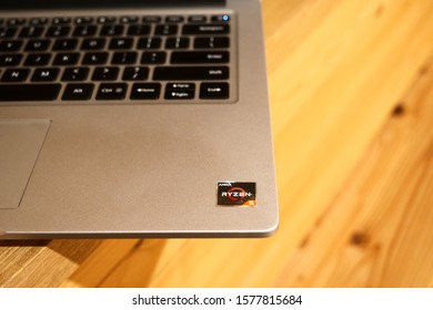 Japan / December 3, 2019 / Laptop With Ryzen CPU