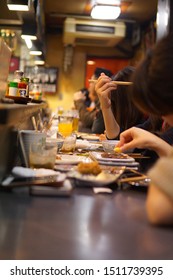 Japan Kyoto Yakitori Izakaya Table