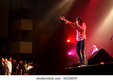 JAPAN - MARCH 13: Kelly Hansen Of Foreigner Performs On March 13, 2007 Tokyo, Japan