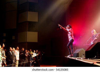 JAPAN - MARCH 13: Kelly Hansen Of Foreigner Performs On March 13, 2007 Tokyo, Japan