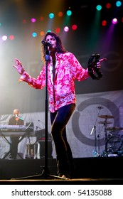 JAPAN - MARCH 13: Kelly Hansen Of Foreigner Performs On March 13, 2007 Tokyo, Japan